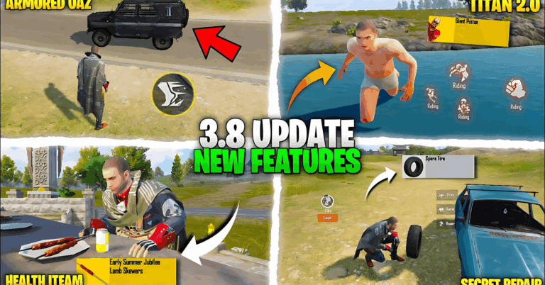 BGMI 3.8 Update: Full Details, Release Date (Expected), Leaks, and Features